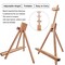 Painting Easel, Folding Wooden Tabletop Easel Stand Holds Highest to 21" Canvas, Portable Desktop Easel Suitable for Artists, Beginners, Students